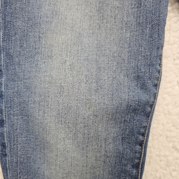 Current/Elliott  "The Stiletto" Light Wash Size 28  Cropped At Ankle - Picture 9 of 10